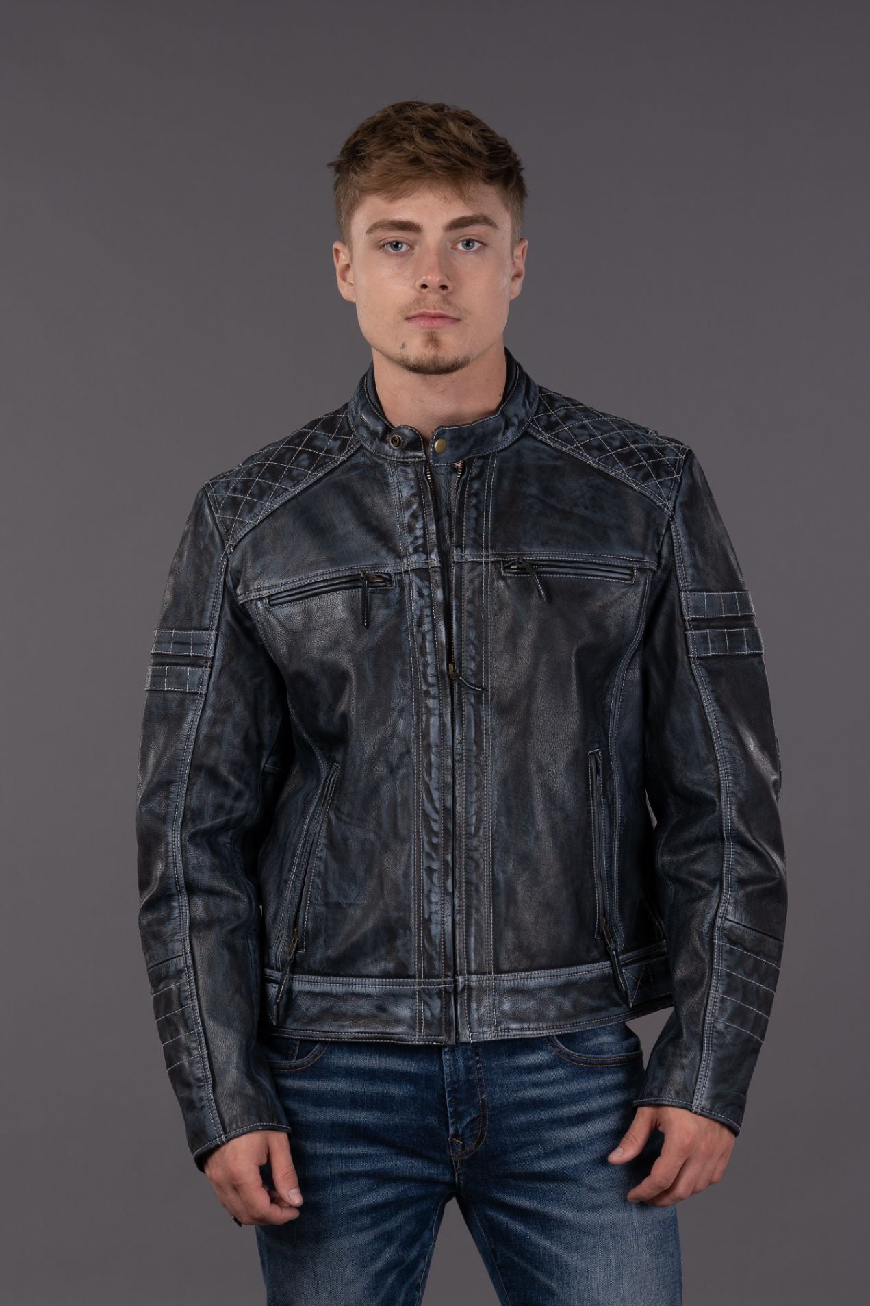 Astraeus - Grey – Exmore Bespoke Leather