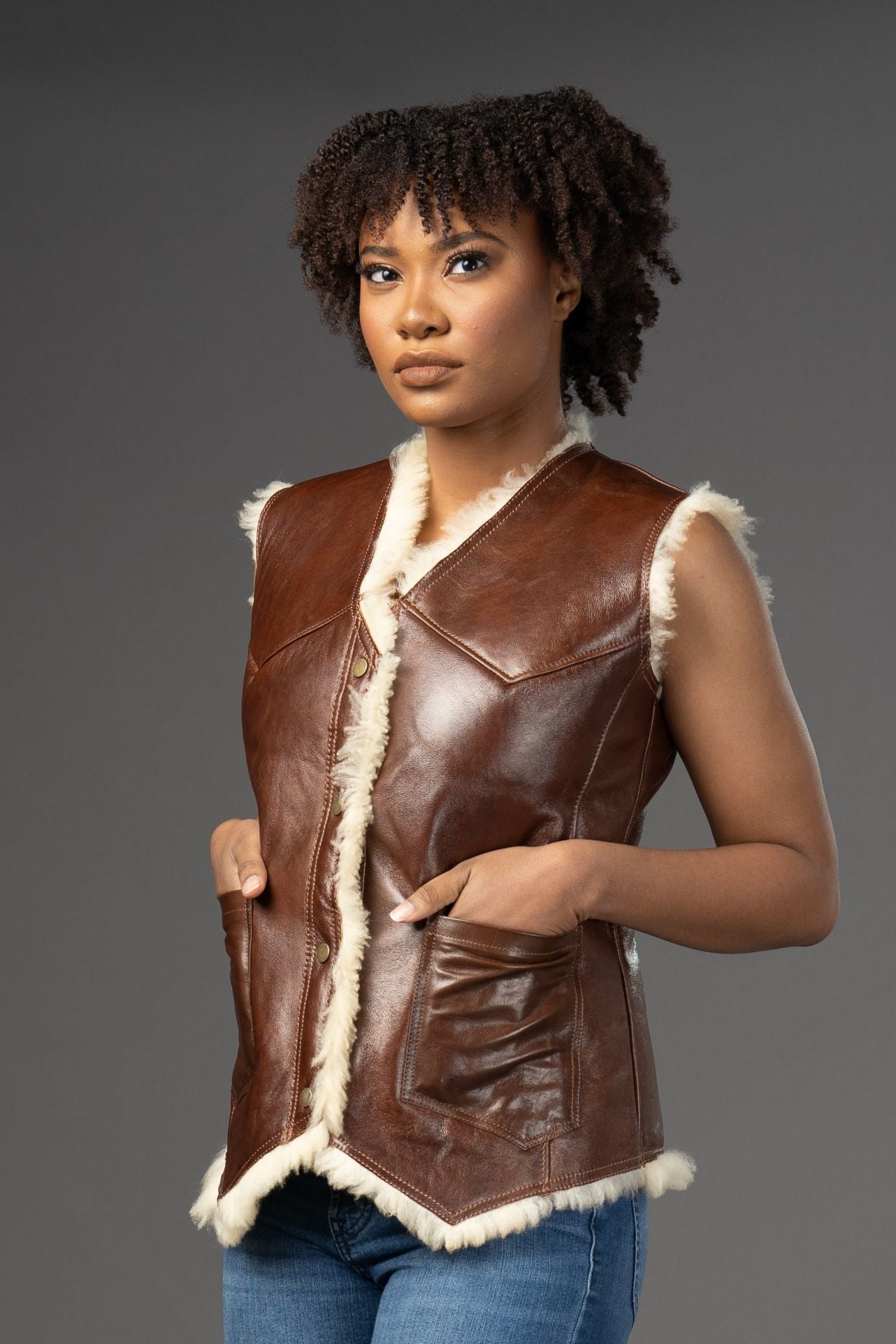 Shearling Leather Jackets | Exmore Bespoke Leather | Lamb Leather